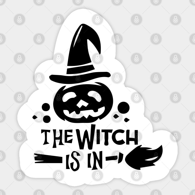 The Witch Is In-Light Sticker by M2M